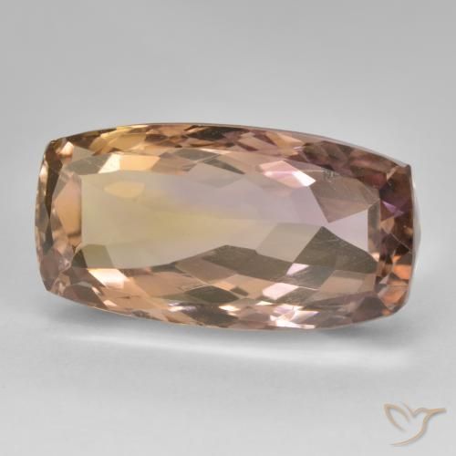 Ametrino Bi-Colore naturale da 20.16 ct, Cuscino, VVS-VS