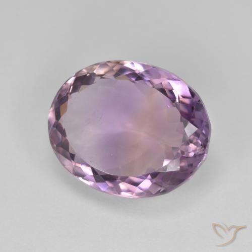 13.37ct Naturale Bi-Colore Ametrino, Ovale, VVS-VS