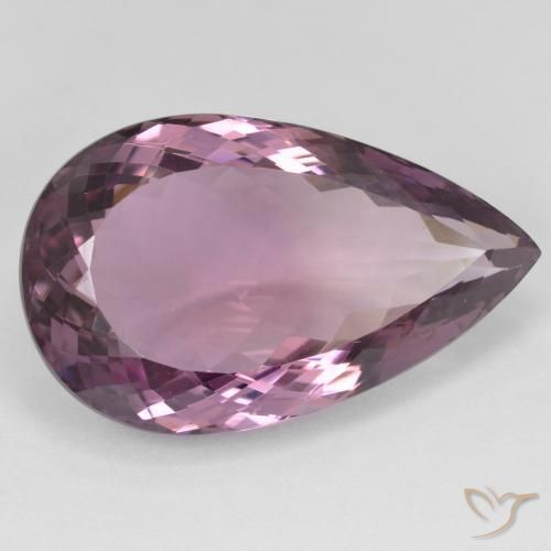 22.50ct Naturale Bi-Colore Ametrino, Forma a pera, VVS