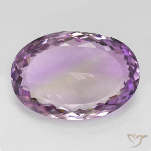 20.00ct Naturale Bi-Colore Ametrino, Ovale, VVS