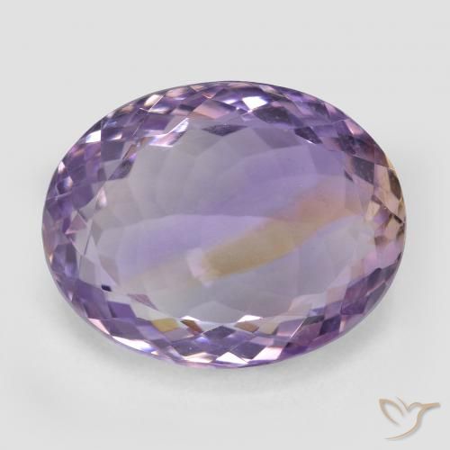 23.95ct Naturale Bi-Colore Ametrino, Ovale, VS