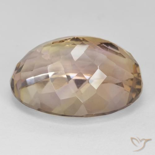 Ametrino Bi-Colore naturale da 20.00 ct, Ovale, VS