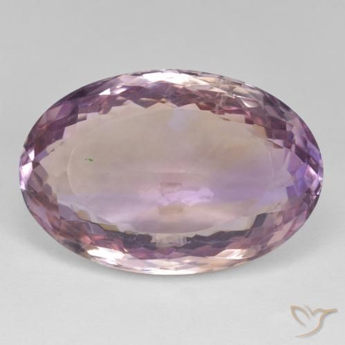 23.52ct Naturale Bi-Colore Ametrino, Ovale, VS