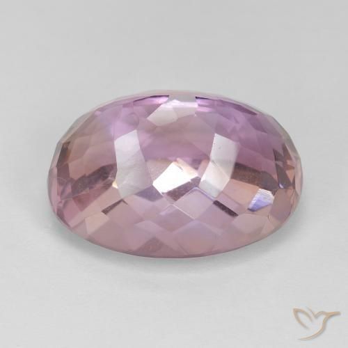 Ametrina naturale bicolore da 14,62 ct, taglio ovale, VVS-VS