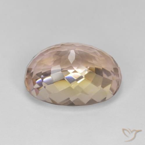Ametrino Bi-Colore naturale da 16.73 ct, Ovale, VS