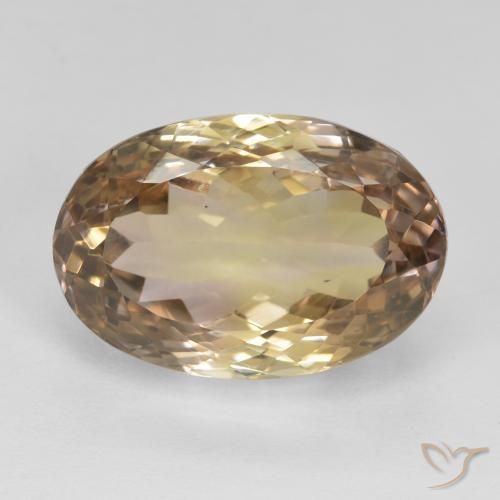 14.06ct Naturale Bi-Colore Ametrino, Ovale, VS