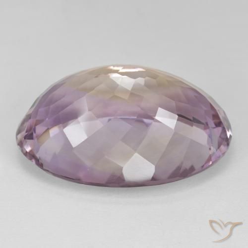 Ametrino Bi-Colore naturale da 24.19 ct, Ovale, VS