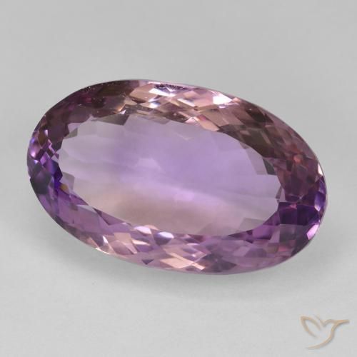 Ametrino Bi-Colore naturale da 17.98 ct, Ovale, VS