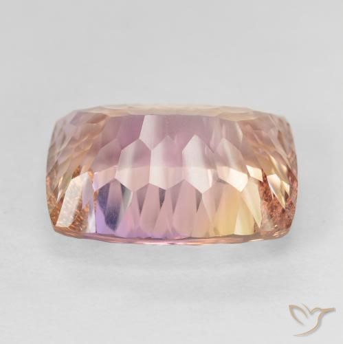 Ametrino Bi-Colore naturale da 12.54 ct, Cuscino, VVS