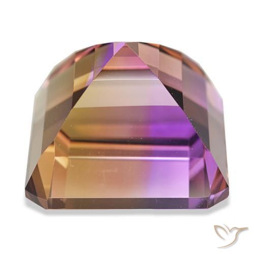 Ametrino Bi-Colore naturale da 36.92 ct, Ottagonale / Taglio smeraldo, IF