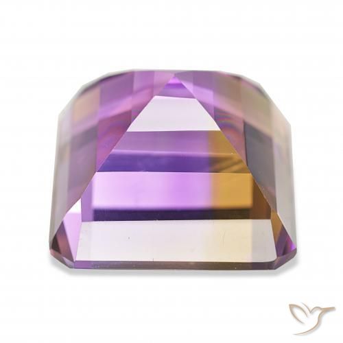 Ametrino Bi-Colore naturale da 33.16 ct, Ottagonale / Taglio smeraldo, IF