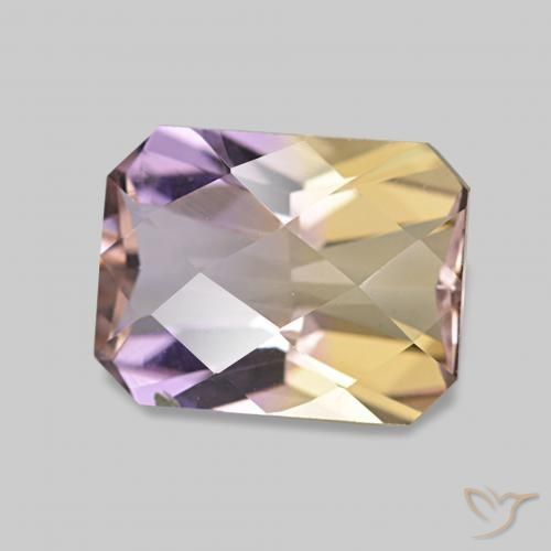Ametrino Bi-Colore naturale da 2.14 ct, Ottagonale / Taglio smeraldo, VS
