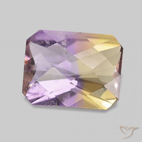 Ametrino Bi-Colore naturale da 1.94 ct, Ottagonale / Taglio smeraldo, VS