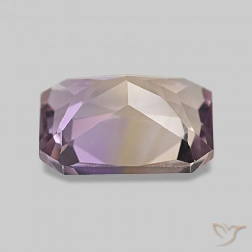 Ametrino Bi-Colore naturale da 1.96 ct, Ottagonale / Taglio smeraldo, VVS