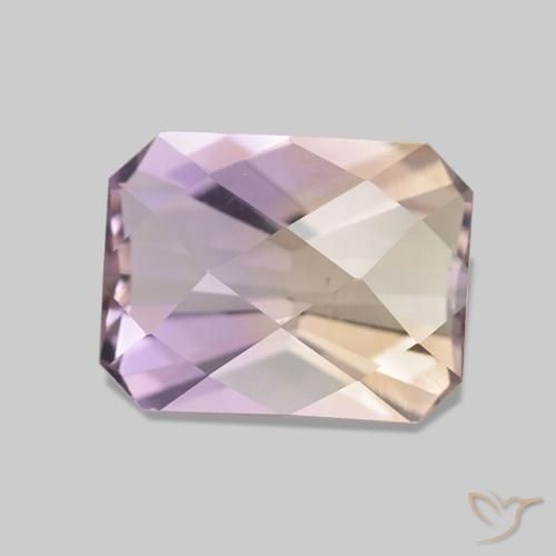 Ametrino Bi-Colore naturale da 2.09 ct, Ottagonale / Taglio smeraldo, VS
