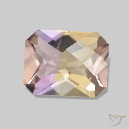 Ametrino Bi-Colore naturale da 1.78 ct, Ottagonale / Taglio smeraldo, VS