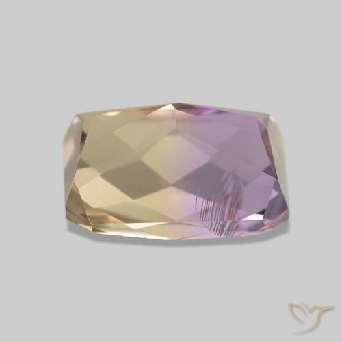 Ametrino Bi-Colore naturale da 2.26 ct, Ottagonale / Taglio smeraldo, VS