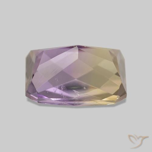Ametrino Bi-Colore naturale da 2.22 ct, Ottagonale / Taglio smeraldo, VS
