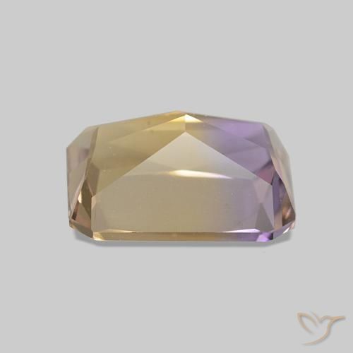 Ametrino Bi-Colore naturale da 1.96 ct, Ottagonale / Taglio smeraldo, VVS