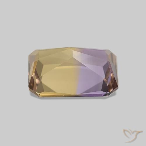 Ametrino Bi-Colore naturale da 1.79 ct, Ottagonale / Taglio smeraldo, VVS