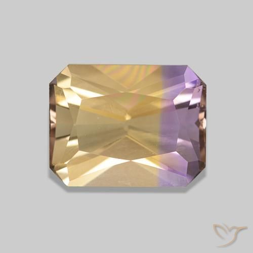 Ametrino Bi-Colore naturale da 2.43 ct, Ottagonale / Taglio smeraldo, VVS