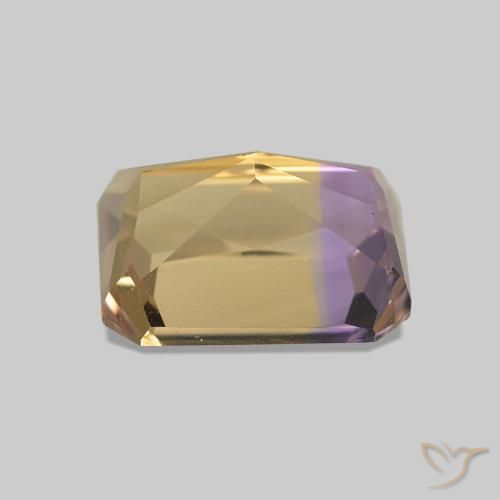 Ametrino Bi-Colore naturale da 2.43 ct, Ottagonale / Taglio smeraldo, VVS