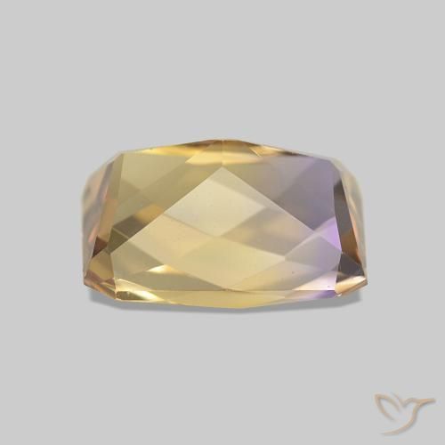 Ametrino Bi-Colore naturale da 2.12 ct, Ottagonale / Taglio smeraldo, VVS