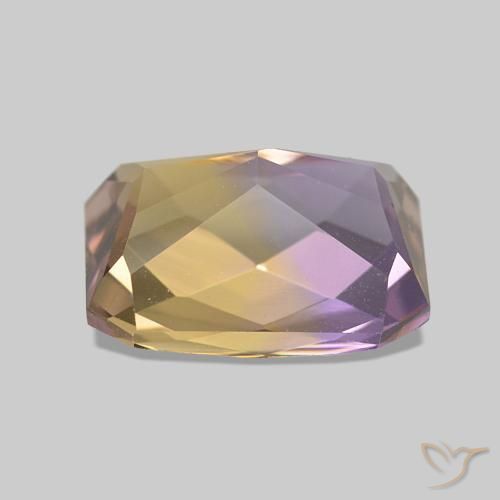 Ametrino Bi-Colore naturale da 2.98 ct, Ottagonale / Taglio smeraldo, VVS
