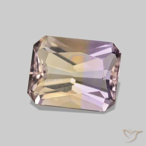 Ametrino Bi-Colore naturale da 2.13 ct, Ottagonale / Taglio smeraldo, VVS