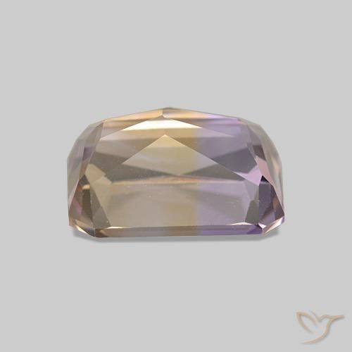 Ametrino Bi-Colore naturale da 2.13 ct, Ottagonale / Taglio smeraldo, VVS