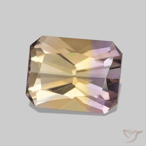 Ametrino Bi-Colore naturale da 2.13 ct, Ottagonale / Taglio smeraldo, VVS
