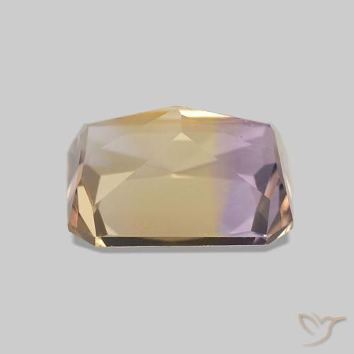 Ametrino Bi-Colore naturale da 2.13 ct, Ottagonale / Taglio smeraldo, VVS