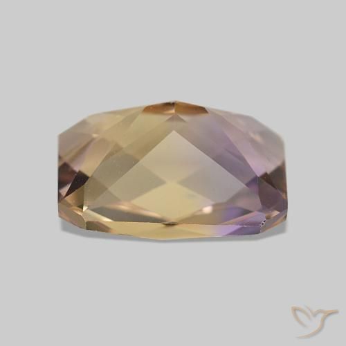 Ametrino Bi-Colore naturale da 2.15 ct, Ottagonale / Taglio smeraldo, VVS-VS