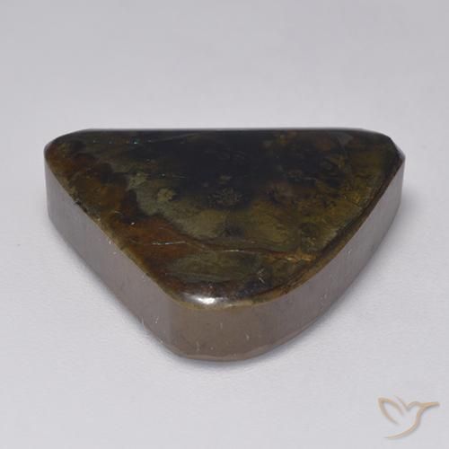 Ammolite Multicolore naturale da 15.09 ct, Taglio a fantasia, Opaco