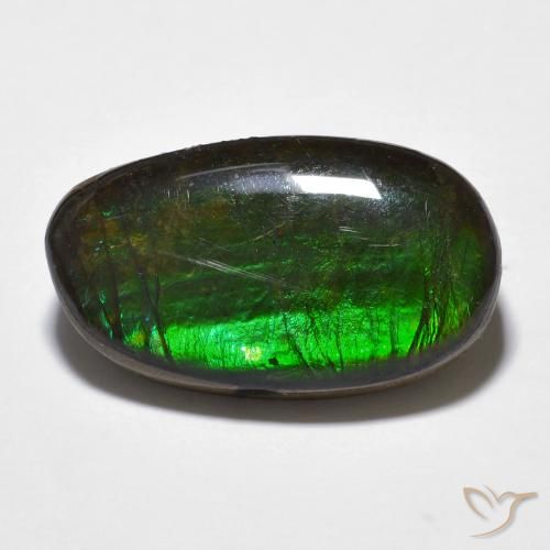 11.20ct Naturale Multicolore Ammolite, Taglio a fantasia, Opaco