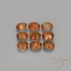 Gemme di Andalusite Multicolore naturale da 2.24 ct, Rotondo, VS