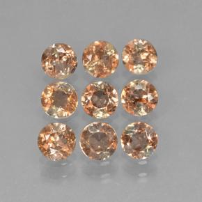 Gemme di Andalusite Multicolore naturale da 2.25 ct, Taglio rotondo, VS-SI