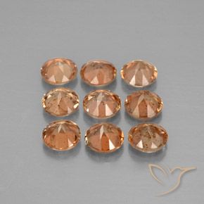 Gemme di Andalusite Multicolore naturale da 2.31 ct, Rotondo, VS-SI