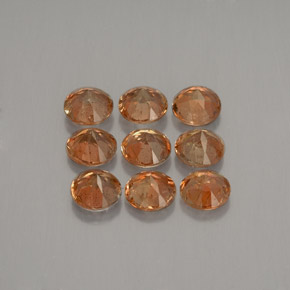 Andalusite naturale multicolore da 2,34 ct, taglio rotondo, VS-SI