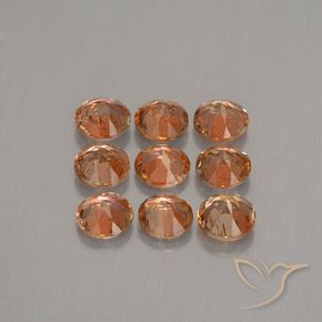 Gemme di Andalusite Multicolore naturale da 2.38 ct, Rotondo, VS-SI