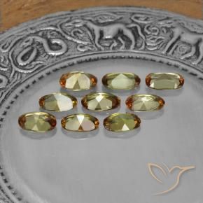 Gemme di Andalusite Multicolore naturale da 3.15 ct, Taglio ovale, VS-SI