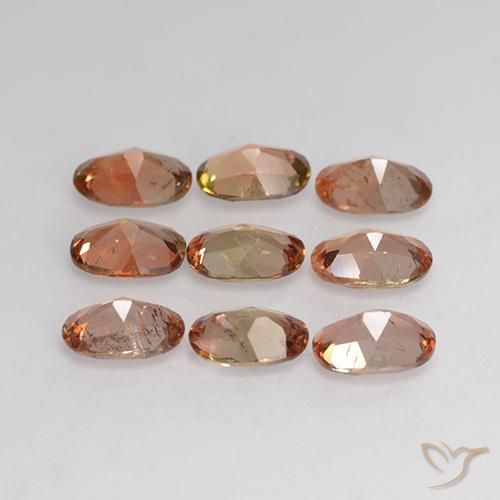 Gemme di Andalusite Multicolore naturale da 3.75 ct, Ovale, VS-SI