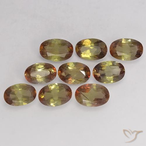 Gemme di Andalusite Multicolore naturale da 3.67 ct, Ovale, VS-SI