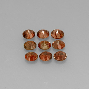 Andalusite naturale multicolore da 2,26 ct, taglio rotondo, VS-SI