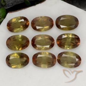 Gemme di Andalusite Multicolore naturale da 3.78 ct, Ovale, VS-SI