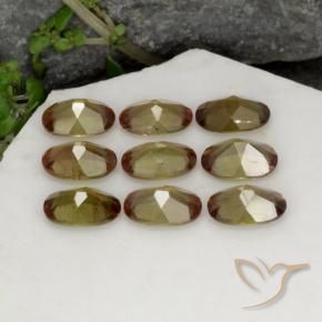 Gemme di Andalusite Multicolore naturale da 3.78 ct, Ovale, VS-SI