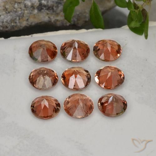 Gemme di Andalusite Multicolore naturale da 2.35 ct, Rotondo, VS-SI