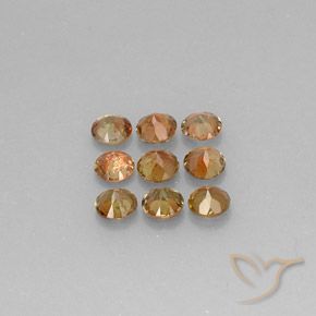 Gemme di Andalusite Multicolore naturale da 2.32 ct, Rotondo, VS-SI