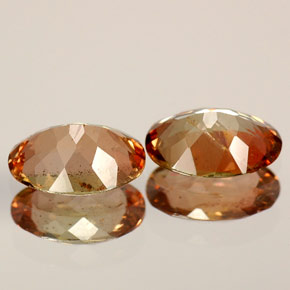 Gemme di Andalusite Multicolore naturale da  ct, Taglio ovale, VS