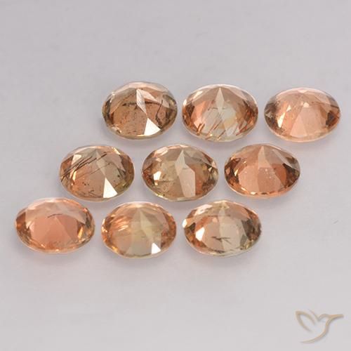 Gemme di Andalusite Multicolore naturale da 2.20 ct, Rotondo, VS
